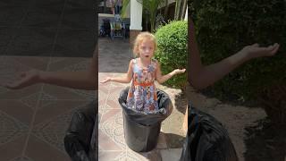He mistook the trash for a child