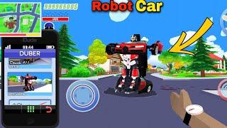 TRANSFORMATION ROBOT  CAR IN DUDE THEFT WARS | DUDE THEFT WARS. EXE