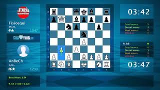 Chess Game Analysis: AnBeCh - Fisioequi : 1-0 (By ChessFriends.com)