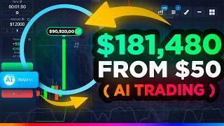 $50 TO $181,480 WITH AI TRADING BOT ON POCKET OPTION | POCKET OPTION BOT | BINARY OPTION STRATEGY