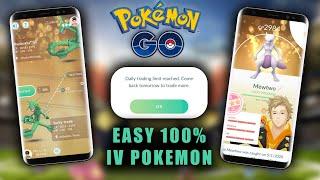 HOW TO GET EASY 100% IV's IN POKEMON GO (TRADING EXPLAINED)
