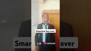 I am the smartest boy in town  #funny #funnyshorts #funnyface #youtubeshorts #shorts #subscribe