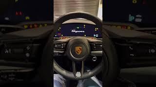 Porsche Taycan Walkaround & Engine Start Sound #shorts #asmr #carlover