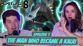 KAIJU HUMAN HYBRID!? | Kaiju No. 8 Married Reaction | Ep 1x1, "The Man Who Became A Kaiju”