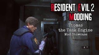 Resident Evil 2 Remake Modding: Thomas the Tank Engine Mod Showcase