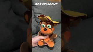 Blueberry’s are Purple  #fnaf #comedy #meme #funny #shorts #relatable #viral #plushies