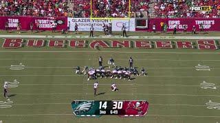 Blocked PAT for two-point return! Eagles complete rare feat vs. Bucs