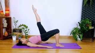 COURS COMPLET YOGA/PILATES - 40 minutes pour renforcer, modeler, affiner et étirer tout le corps