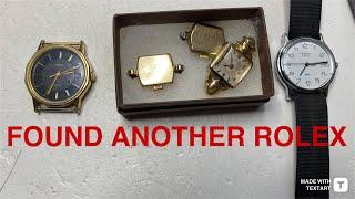 I FOUND ANOTHER ROLEX thrift store finds