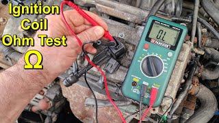 Ignition Coil Test using a Multimeter