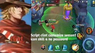 Script Clint season1 | with skill icon |No Password