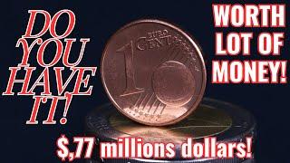 Where To Sell Valuable Coins!How Much are Old One Euro Cent Worth Money!