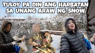 UNANG ARAW NG SNOW - TULOY PA DIN ANG PAMAMASURA | DUMPSTER DIVING | THAI-FINNISH