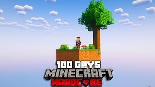 100 Days of Skyblock Infinite v Minecraft Hardcore