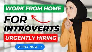 6 High Paying Online Jobs For Introverts (HIRING NOW)