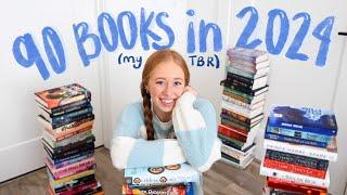 The 90 Books I want to read in 2024 (my yearly tbr)