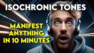 Isochronic Tones - Manifest Anything - Guided Meditation