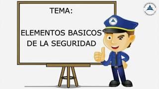 Curso virtual ESP - Elementos básicos de la seguridad