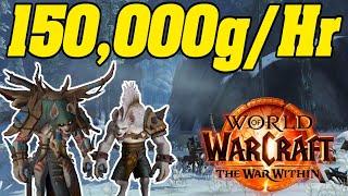 This Farm Is Now 150,000g/Hr! INSANE War Within Goldfarm