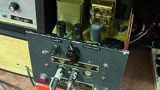 Fun with WW2 Vari Mu valve compressor ! Federal AM 447/G