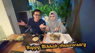 Our Nikkah Anniversary||Yusra ko bohot sary gifts diye️||Surprise dinner