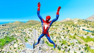 GTA 5 Epic Water Ragdolls Spiderman Vs Minions, Hulk, Squid Dolls, Gorilla, King Kong Part 16