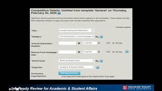 Peer Spotlight  InfoReady Review for Academic & Student Affairs