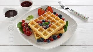 Belgian waffles with vanilla | JamilaCuisine