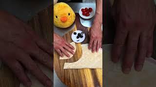 Hedgehog Ham & Cheese Tortilla #Shorts