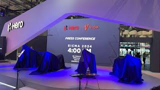 Hero motorcycle Live reveal Eicma 2024 XMR 250 Xtream 250R Xpulse