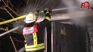 Fischerhütte in Vollbrand LKR Traunstein Kirchanschöring im Chiemgau