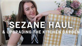 WEEKLY VLOG - SEZANE HAUL AND UPGRADING THE KITCHEN GARDEN | PetiteElliee