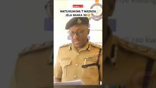 WATUHUMIWA 7 WAENDA JELA MIAKA 30 #jela #polisi #breaking #globaltv