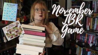 November TBR Game ~ Cozy Crime, Cat books & more