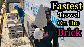 Canadian Bricklaying Competition 2024 Fastest Trowel On The Bricks