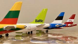 AIR BALTIC A220 MODELS