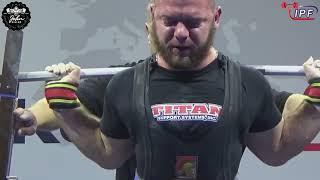 Kostiantyn Musiienko - 1st Place 1064kg*WR* Total - 93kg Class 2022 IPF World Open Championship