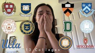 COLLEGE DECISION REACTIONS 2021!!! | Harvard, Yale, Princeton, Columbia, Ivies, UC's and more