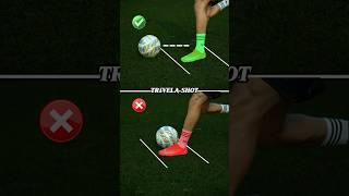 Learn How to Kick TRIVELA SHOT ️.#football #footballskills #soccer #trivela #shorts
