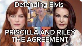 PRISCILLA AND RILEY THE AGREEMENT - DEFENDING ELVIS PRESLEY - FANS SEARCH FOR THE TRUTH