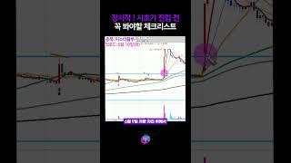 시초가 매수 전 꼭 봐야 할 체크 포인트 #시가매매