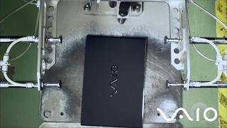 Notebooks VAIO: Teste de qualidade de resistência #15