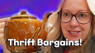 Appraising Thrift Store Finds - What's It Worth? Starbucks & Disney, Vintage Home Decor