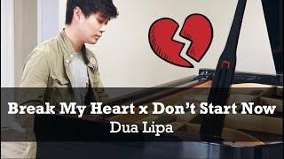 Dua Lipa - BREAK MY HEART & DON'T START NOW (Piano Cover) | PianistABC