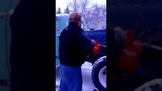 $200 Method of Snow Clearing a C50 #shorts #youtubeshort  #c50 #humor