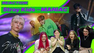 [MV REACTION](ENG SUB) STRAY KIDS - MANIAC | DARK SIDE cover dance team