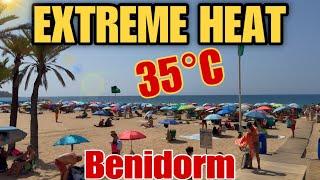 The HOTTEST day on the Levante Beach! ️ 35ºC! 
