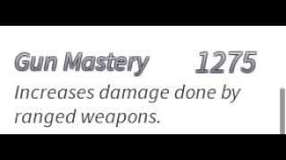 [GPO] Max Gun Mastery + Burn Bazooka