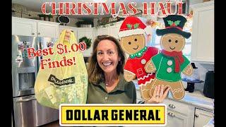 DOLLAR GENERAL CHRISTMAS HAUL | Best $1.00 Christmas Finds ️ Cheaper Than Dollar Tree!