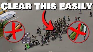 How to Clear Hordes Easily In Project Zomboid Build 41 2023 Tutorial